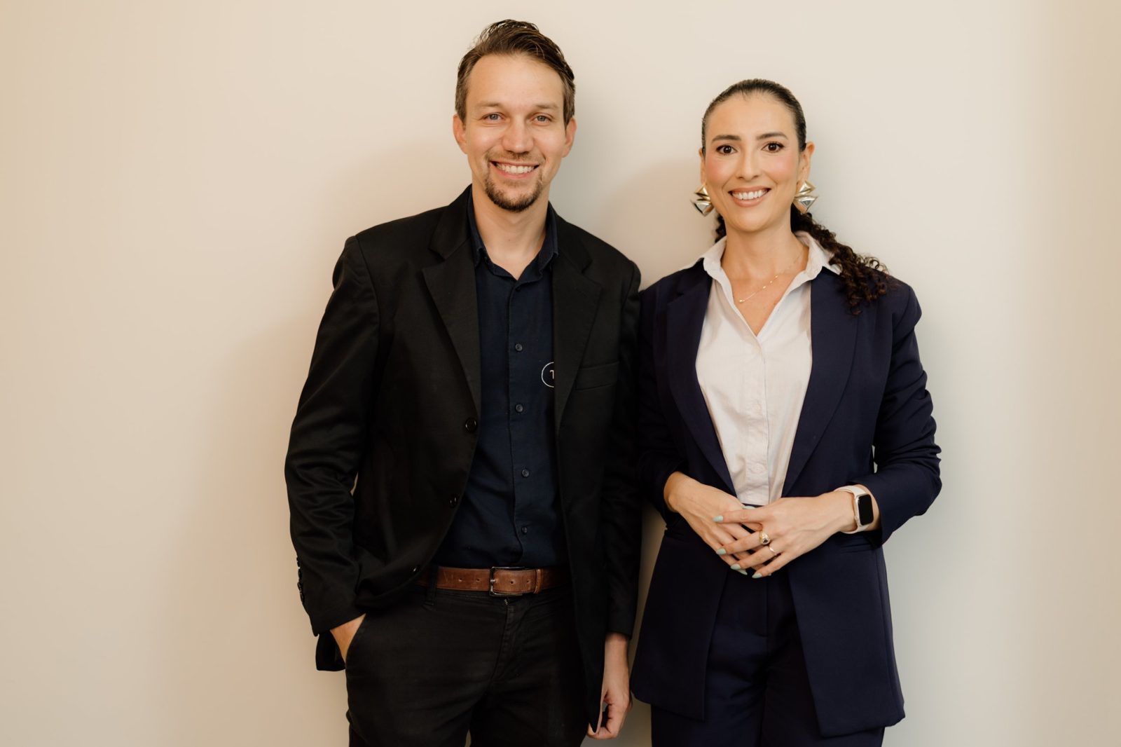 Francyelle Marques e Antônio Almeida, fundadores da Therafy